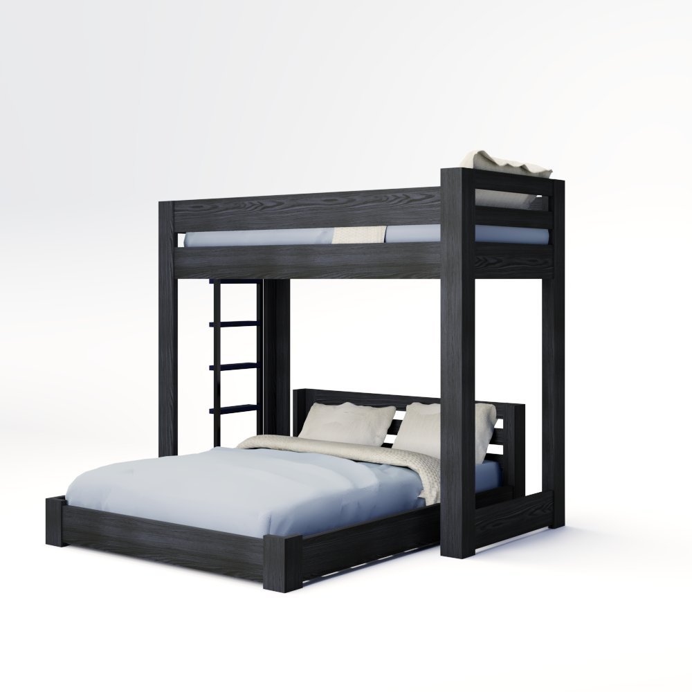 ICON Elevated - Lofted Bunk Bed with Ladder (Metal or Wood)