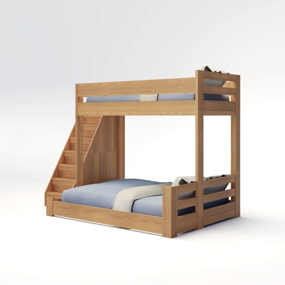 ICON Elevated - Stackable Bunk Bed featuring Stairs with Drawers