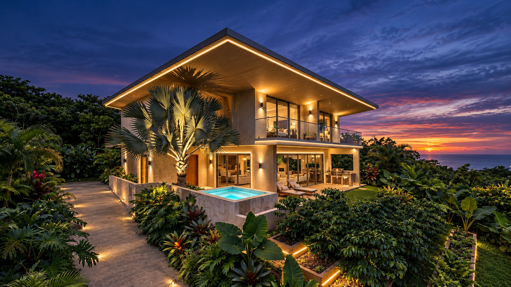 Villa Tropical al Atardecer.png