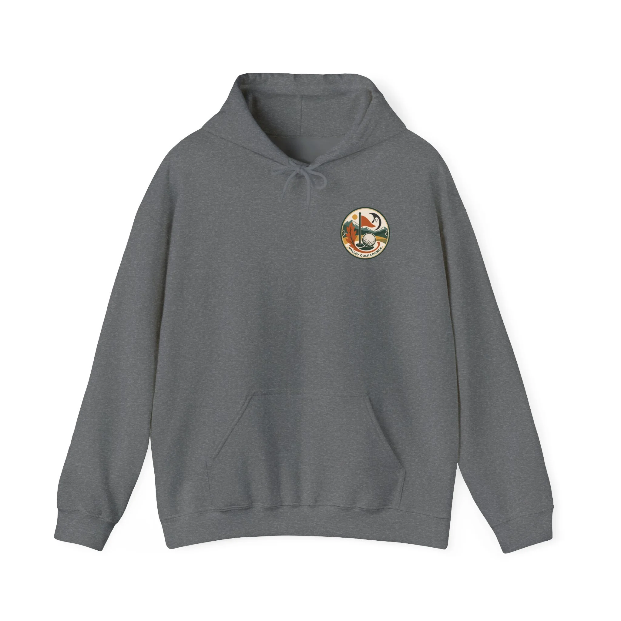 Golf Skeleton Hoodie — Vintage Day of the Dead Golfing Sweatshirt