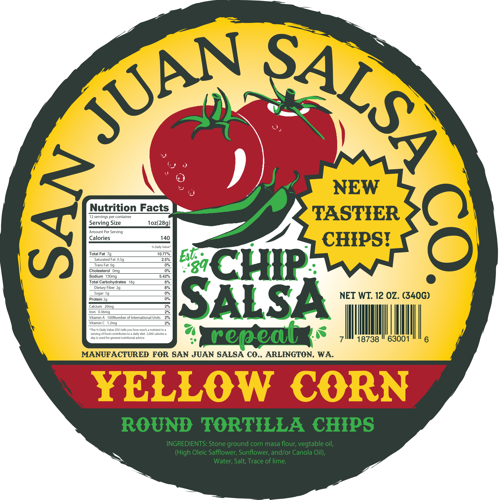 Design for new chip bags. 2021