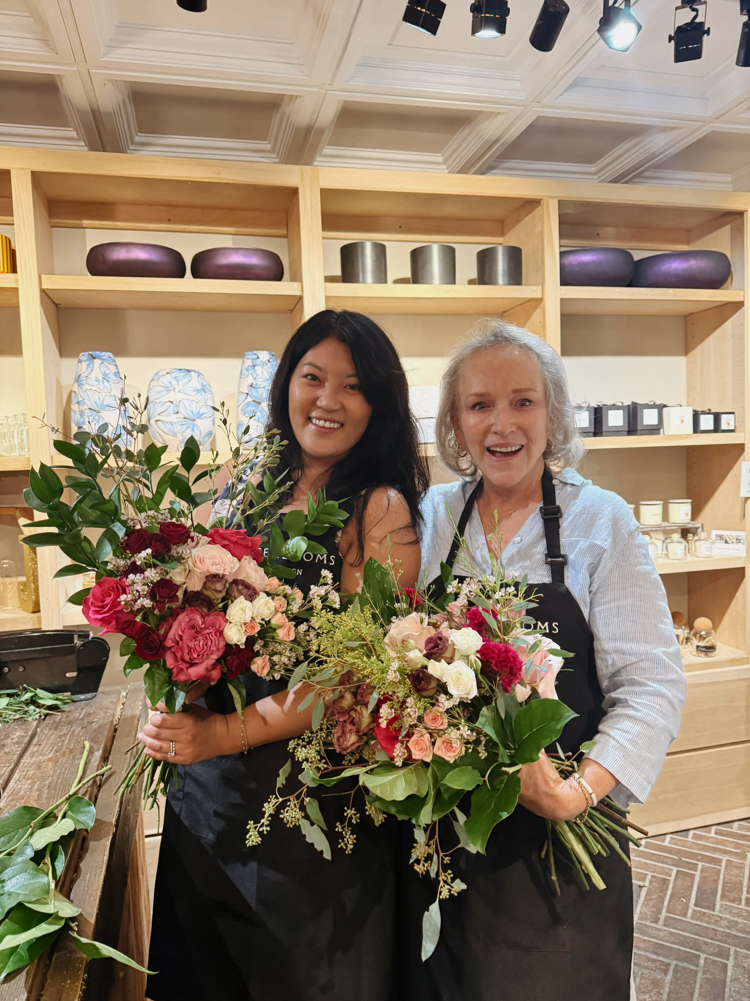 cancer patient and survivor at cancer baddies event