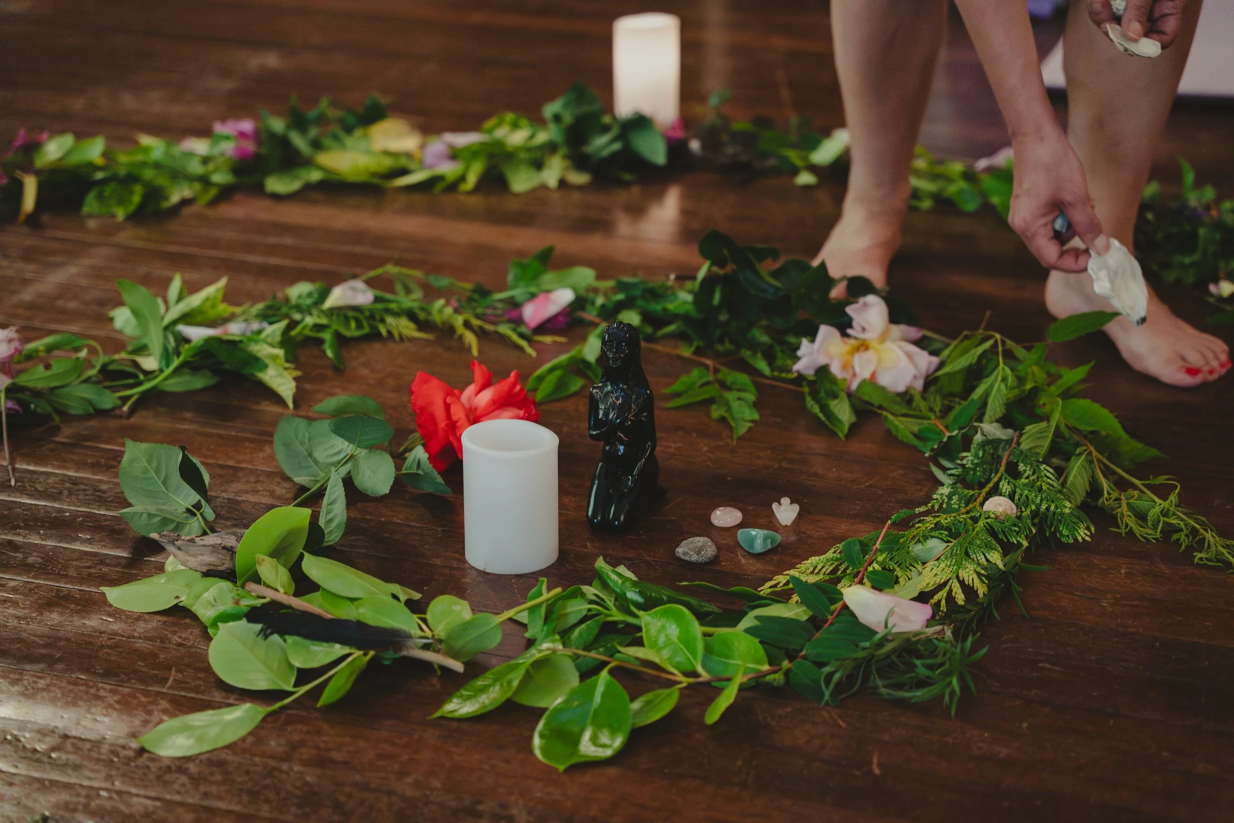 Grief & Sauna Ceremony with SPINDRIFT SAUNA & Launette at Samphire Sauna