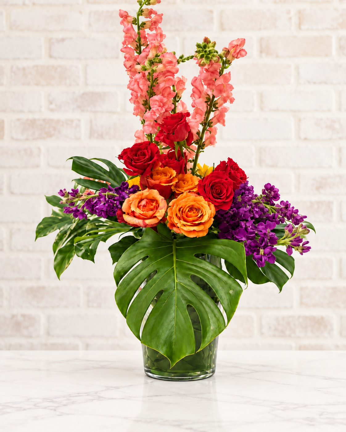 Sculptural Floral Arrangement 