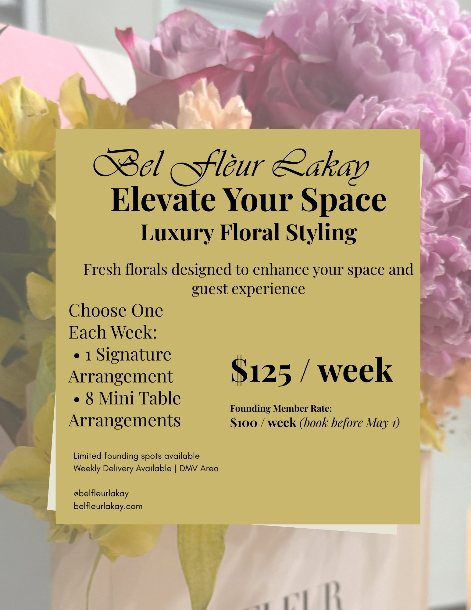 Weekly Floral Subscription