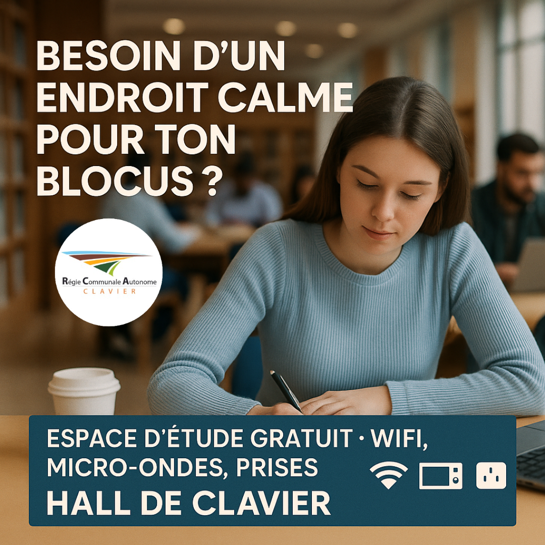 Ton blocus au Hall de Clavier (Avril)