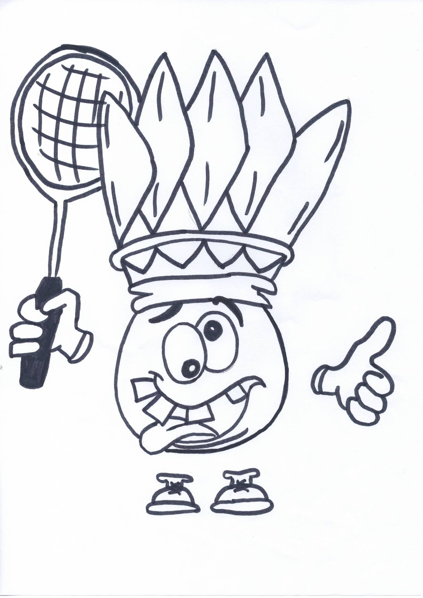 Logo du club Le Bad de Ouf’ – club de badminton à Clavier - Ouffet