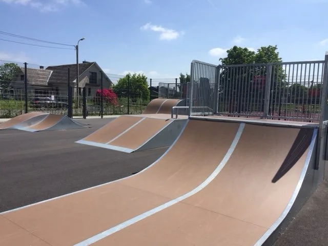 Skatepark extérieur du Centre Sportif de Clavier – zone freestyle