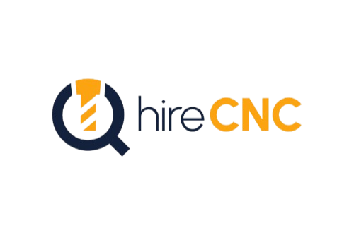 Logo of SureCNC with a speech bubble surrounding a stylized letter Q and the text 'SureCNC' in multicolor.