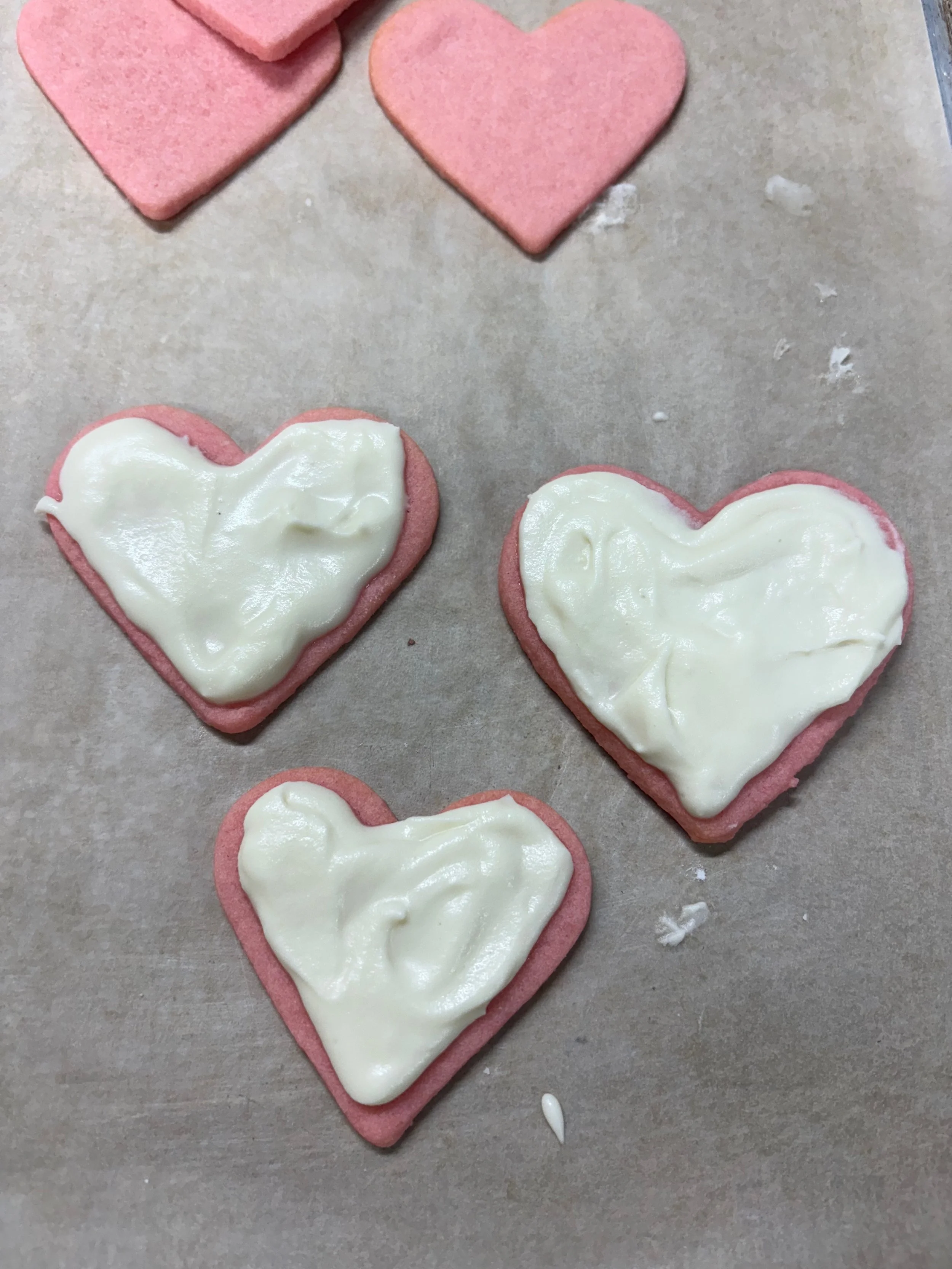 Heart Shaped Sugar Cookies