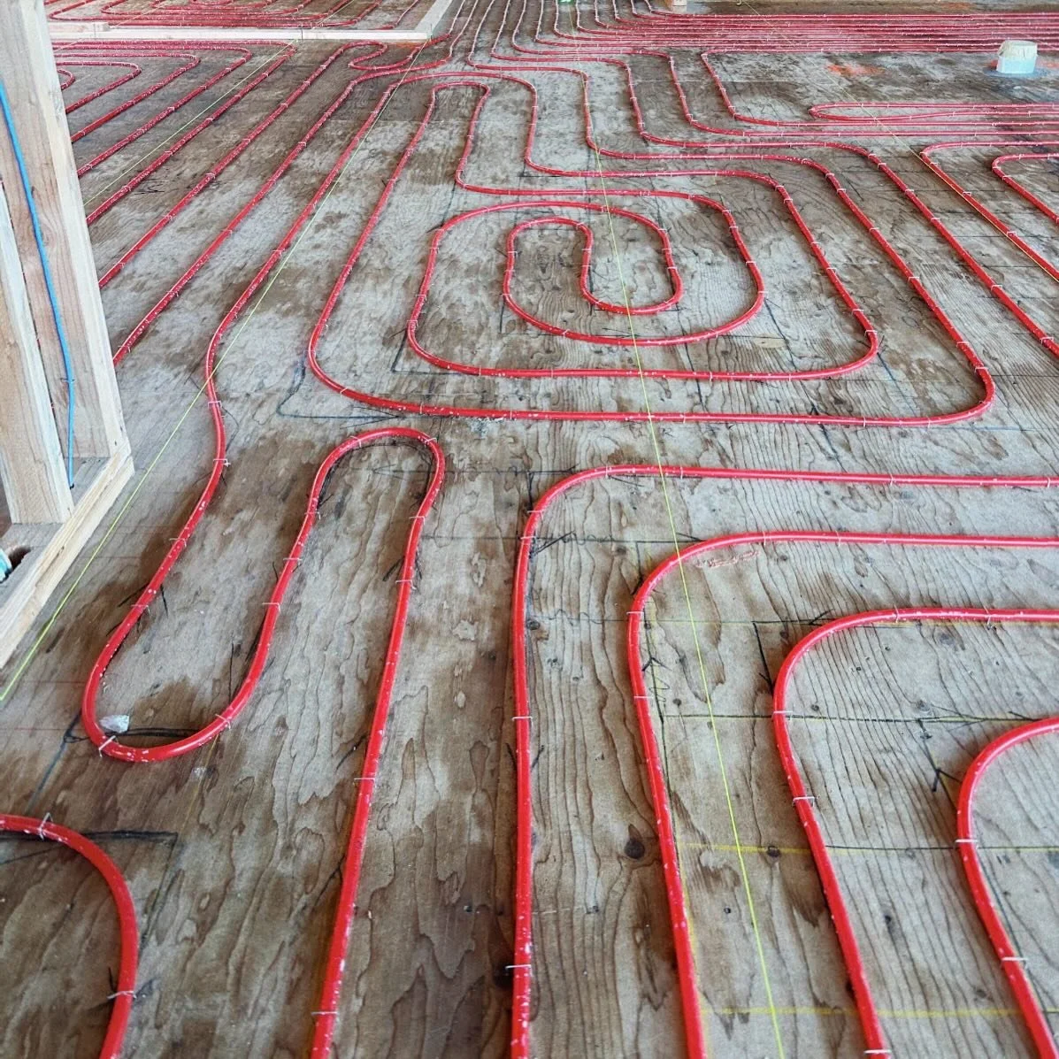 The part no one sees&hellip;but everyone feels.

Radiant heating going in &mdash; because comfort is a design choice, too.

 #LiveLoudly #DesignInProgress
#RadiantHeating #UnderfloorHeating #BuildJourney
#DesignWithAttitude #ModernBuild #InteriorArch