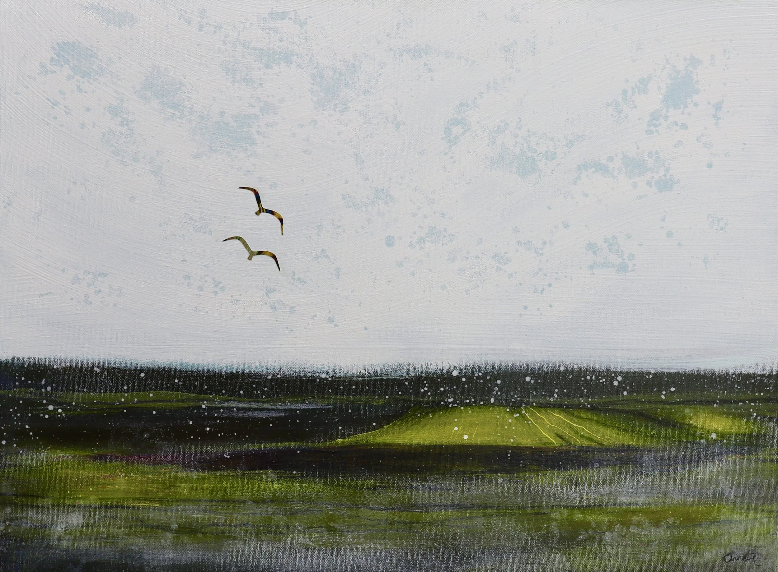 The Yellow Field - Original Painting