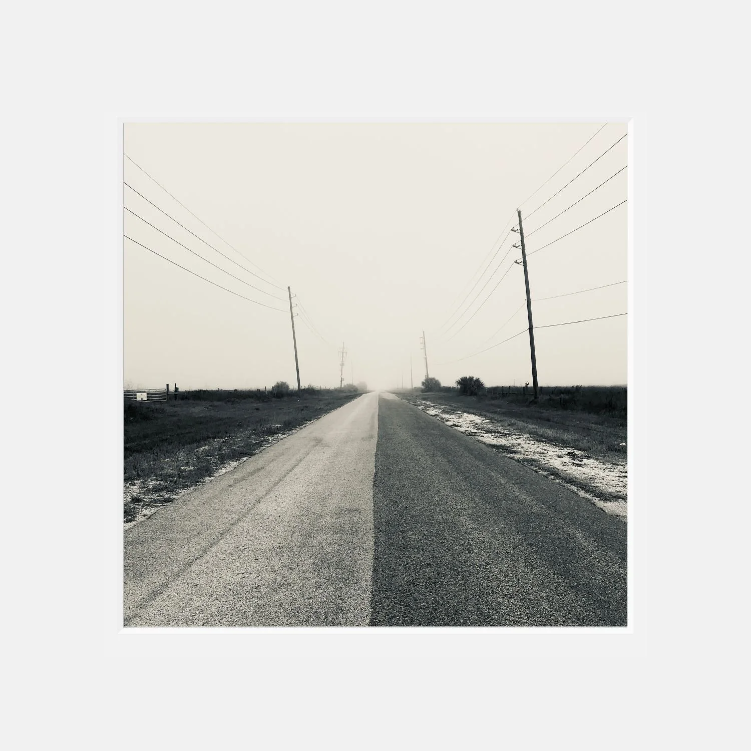 Coming and Going - 12" x 12" matted photographic print