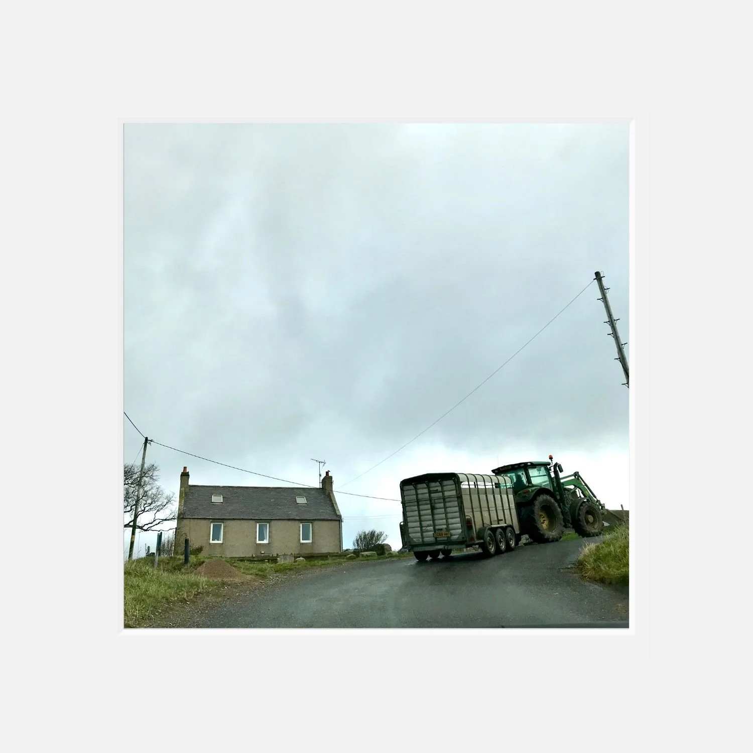 Rush Hour - 12" x 12" matted photographic print