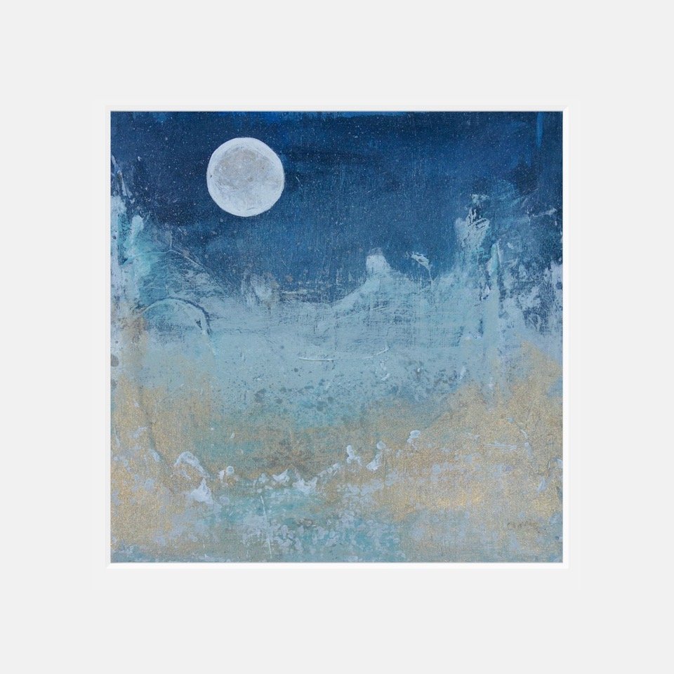 Moonlight - 12" x 12" matted print