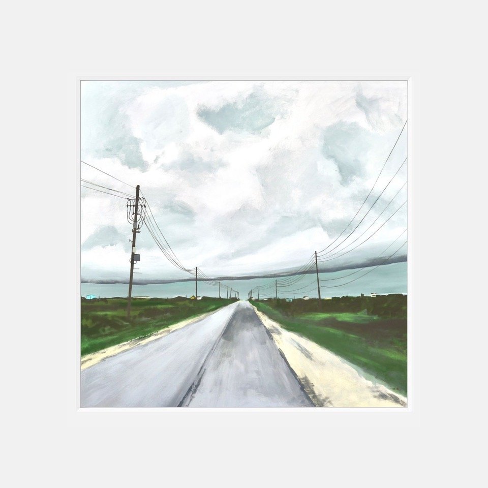 Vanishing Point - 12" x 12" matted print