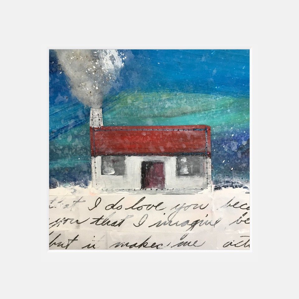 The Snug - 12" x 12" matted print