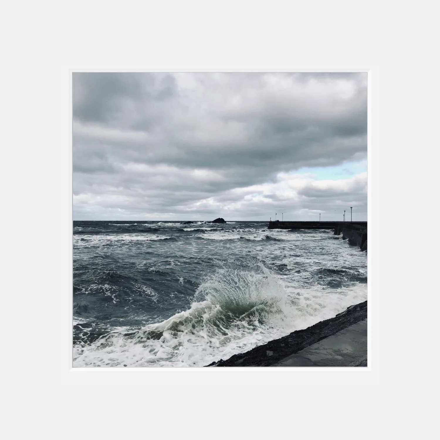 Rising - 12" x 12" matted photographic print