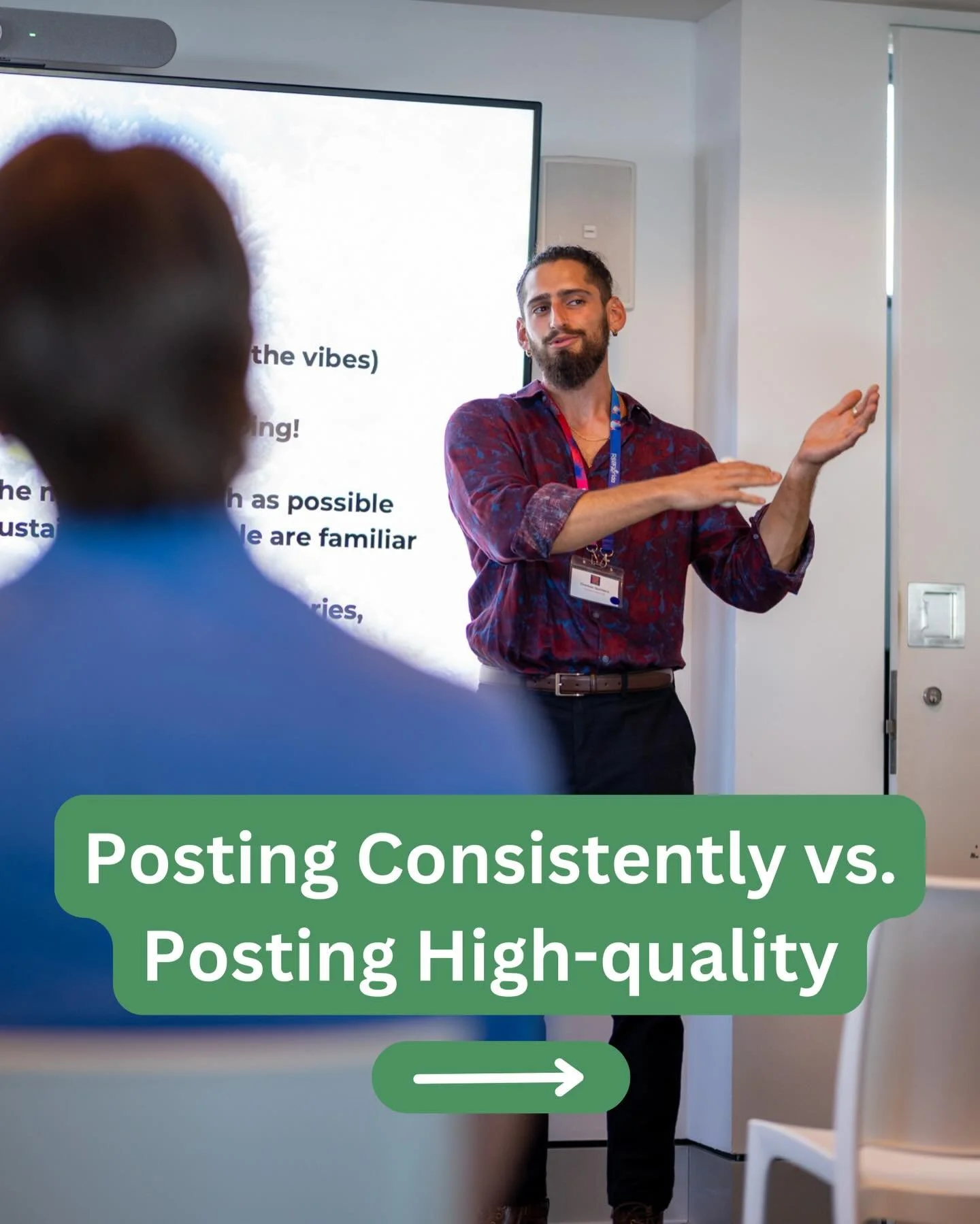 Strategy beats guessing any day! 

When it comes to posting on social media, everyone wonders, &ldquo;Should I focus on consistency or creating high-quality content?

The answer is, of course, both. 

That&rsquo;s why strategizing is essential to pro