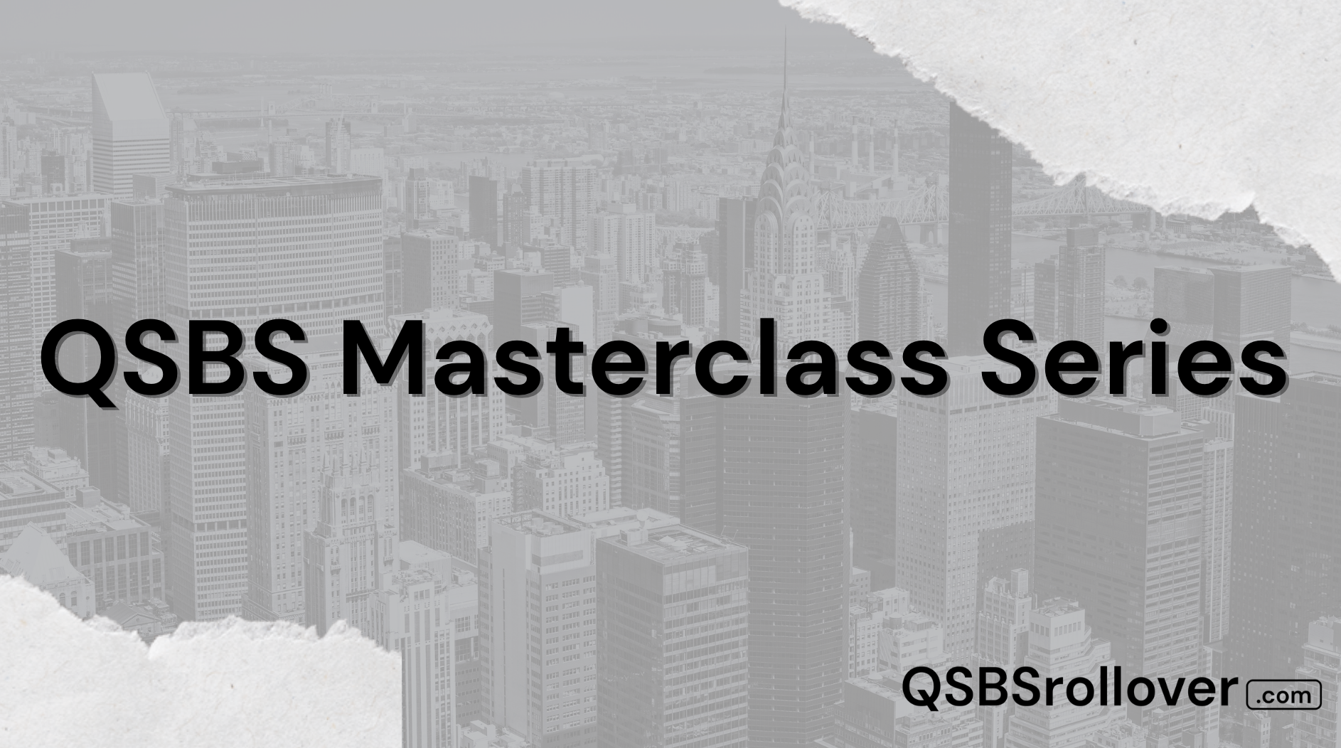 QSBS Masterclass Series, Featuring Scott Dolson (Frost Brown Todd)