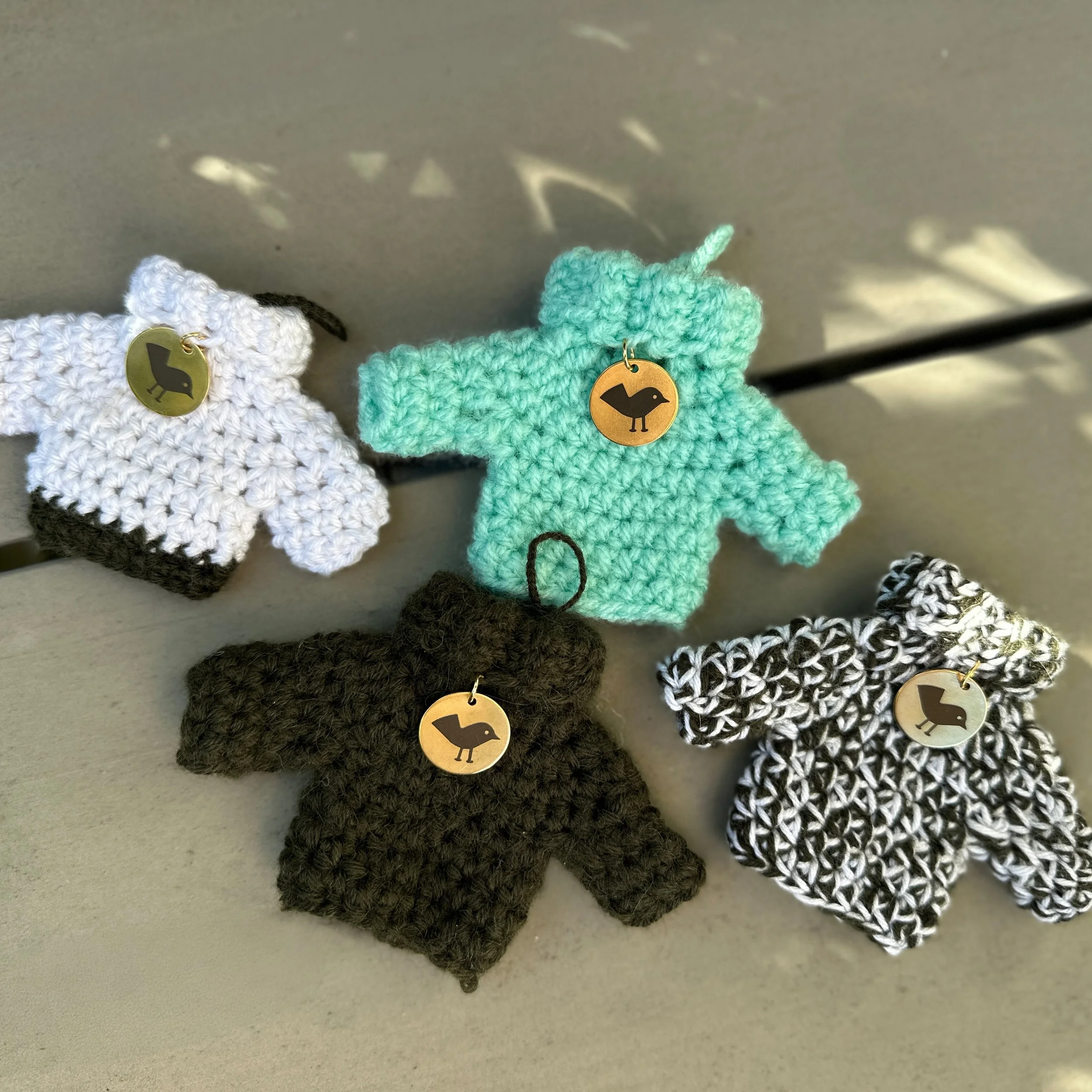 Tiny Key Chain Sweater