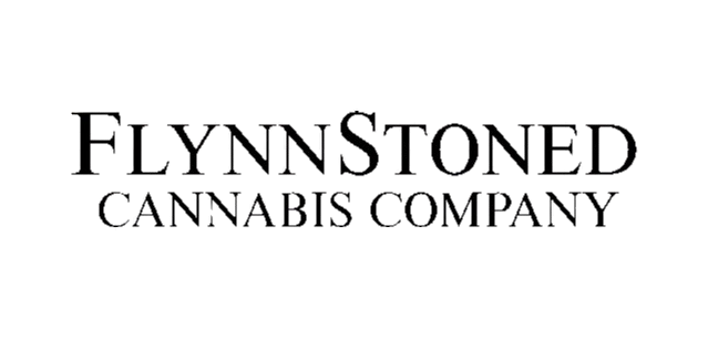 Flynnstoned Cannabis Company logo in black text