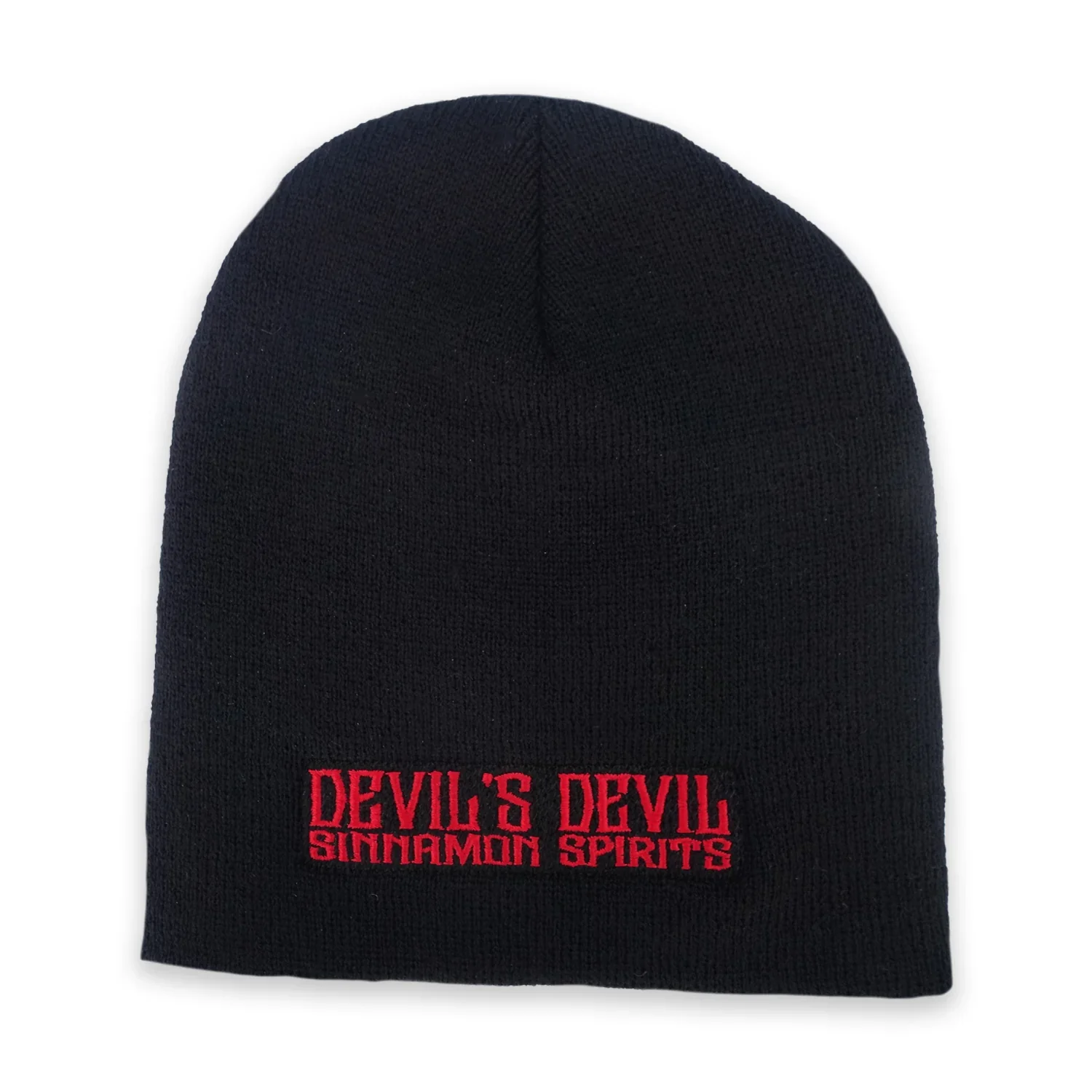 DEVIL'S DEVIL EMBROIDERED BEANIE