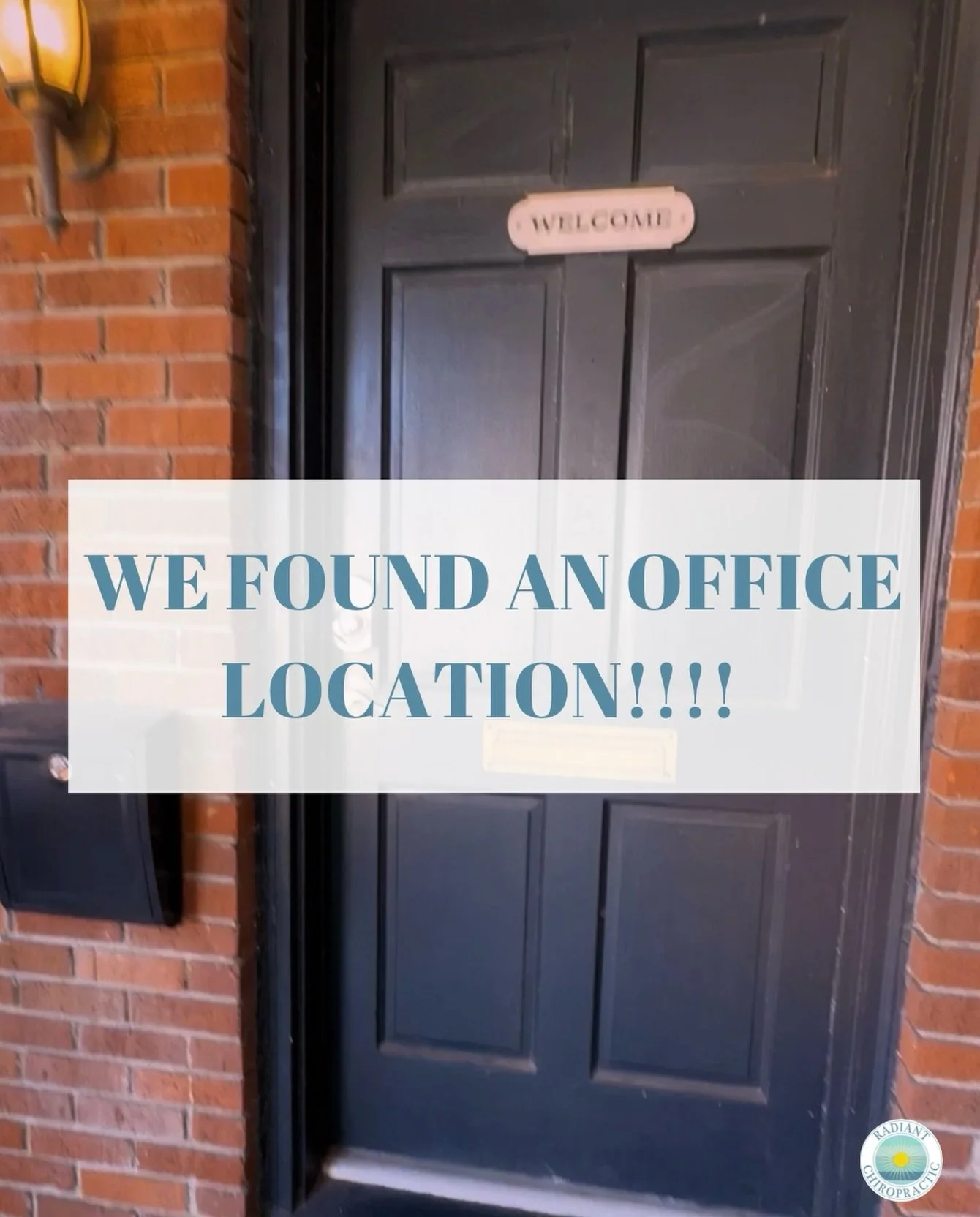 A dream that once lived in my heart is now becoming a physical space ✨

Radiant Chiropractic has found its home, and I cannot wait to welcome you and your family through these doors 💛

More details coming soon&hellip;