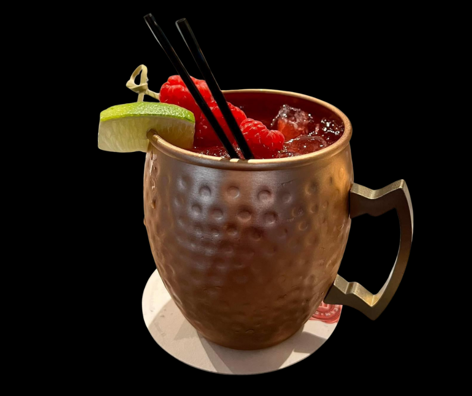 Raspberry Jalapeno Mule