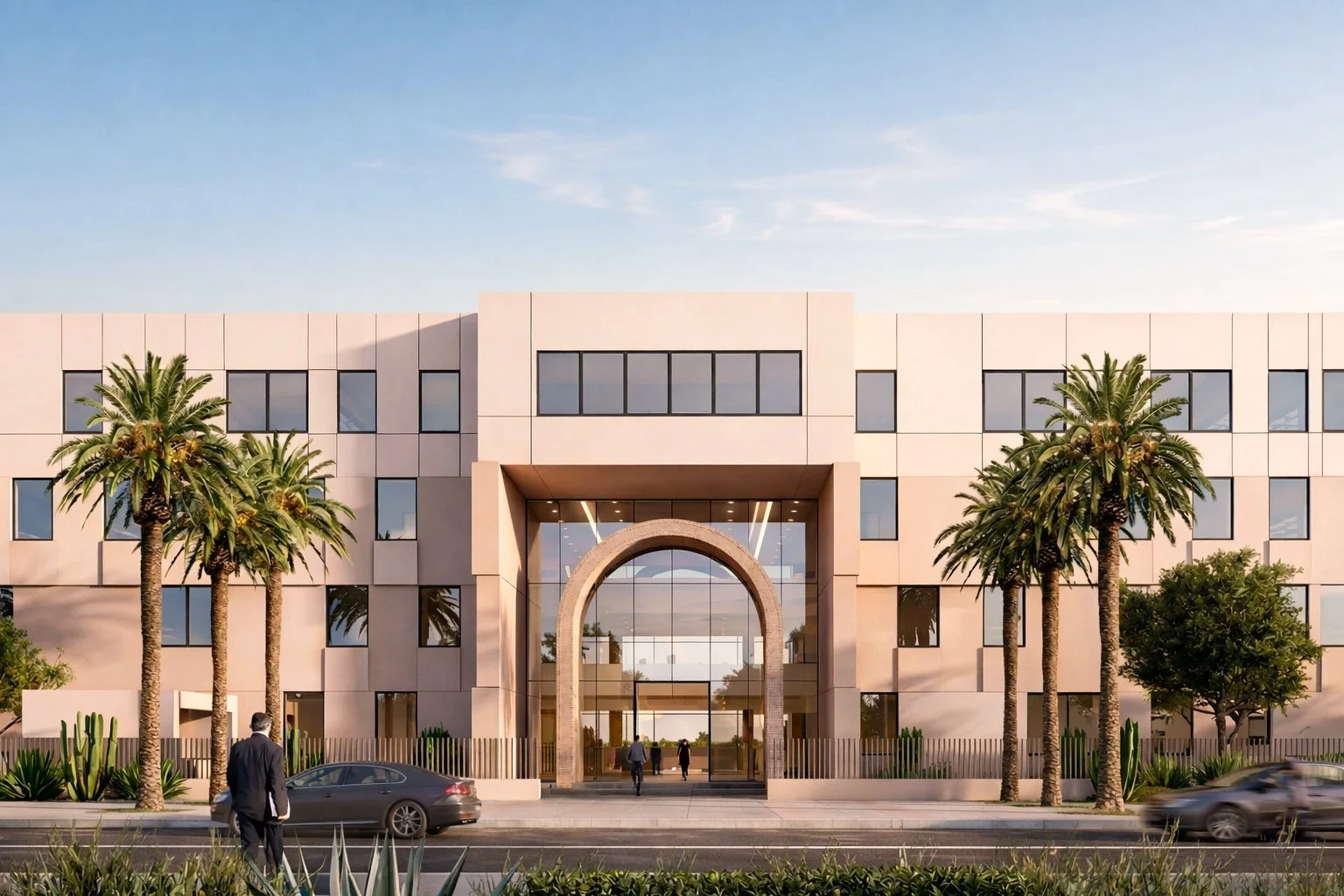 LE SIÈGE DE LA PRÉSIDENCE DE LA RÉGION DE MARRAKECH