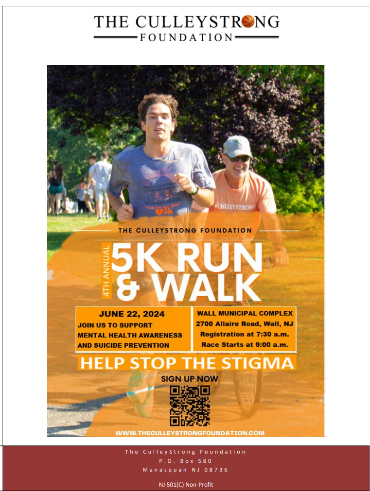 CulleyStrong Foundation – Memorial Walk