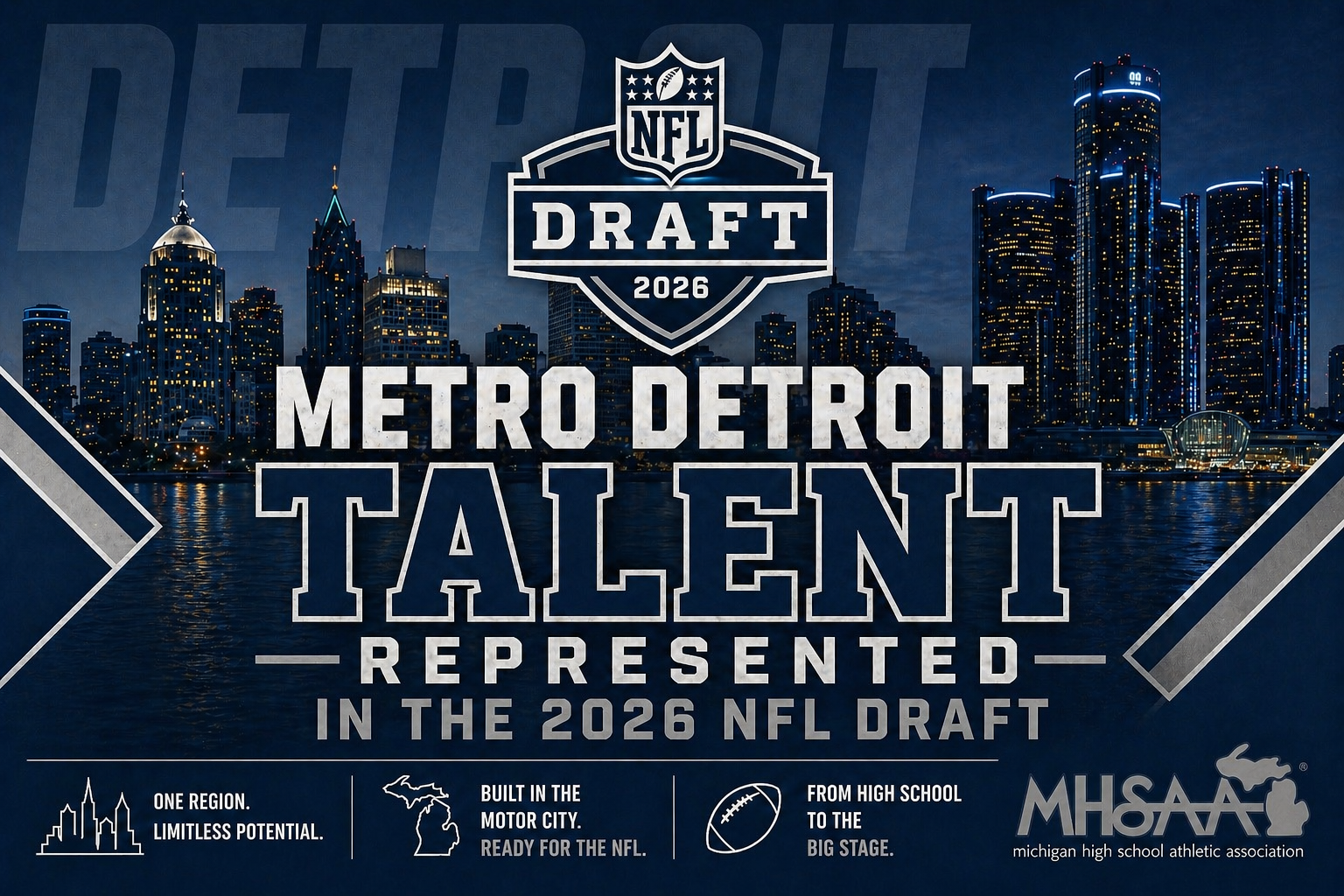 Metro Detroit Talent Represented in 2026 NFL Draft