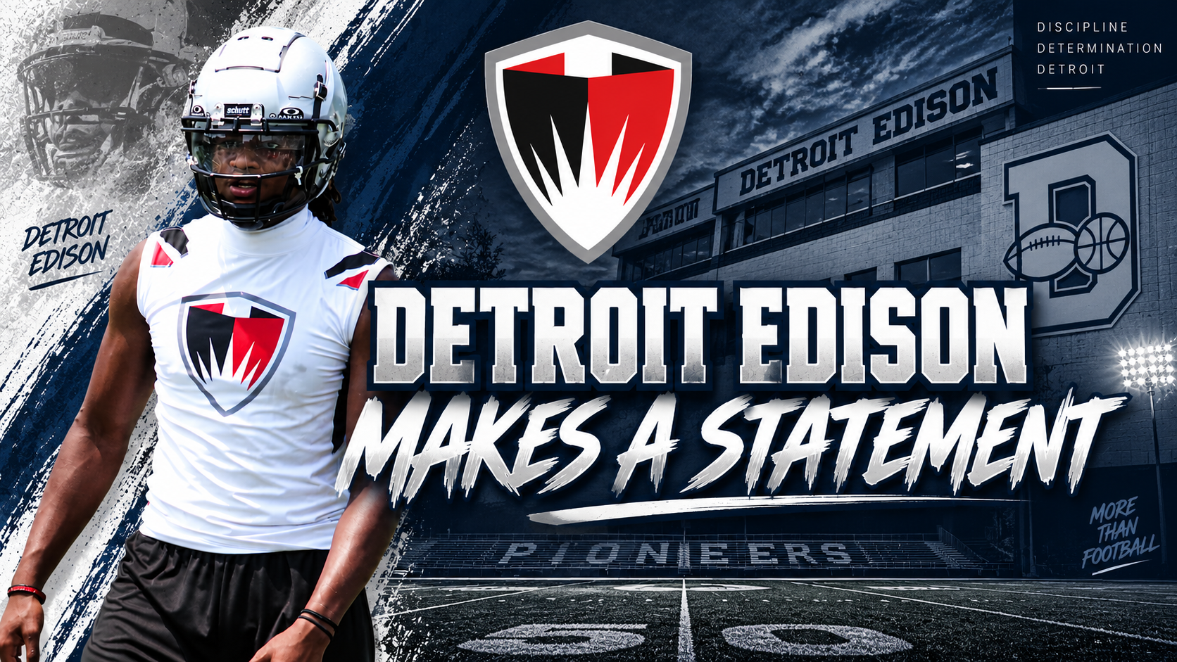 Detroit Edison Makes a Statement With 41–14 Win Over Summit Academy