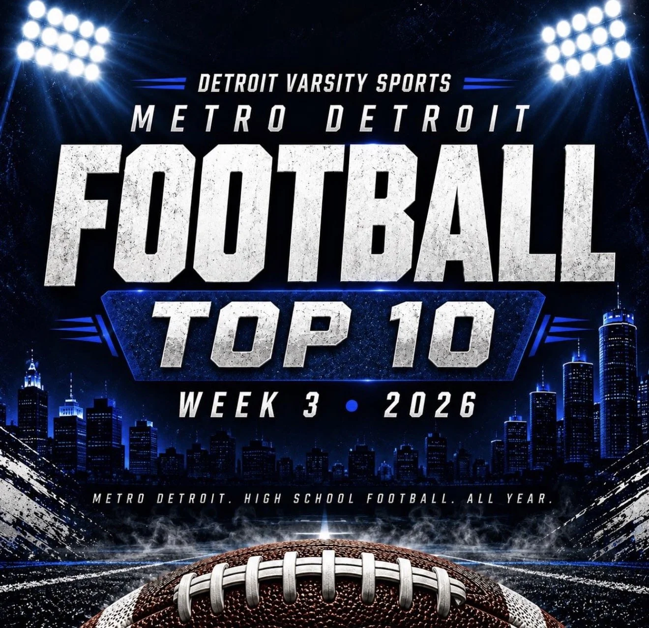 DVS Metro Detroit Football Top 10: Week 3 Rankings