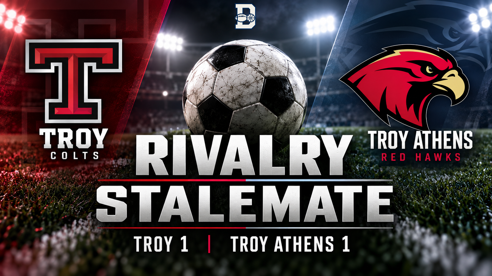 Troy, Troy Athens Battle to 1–1 Draw in Rivalry Match