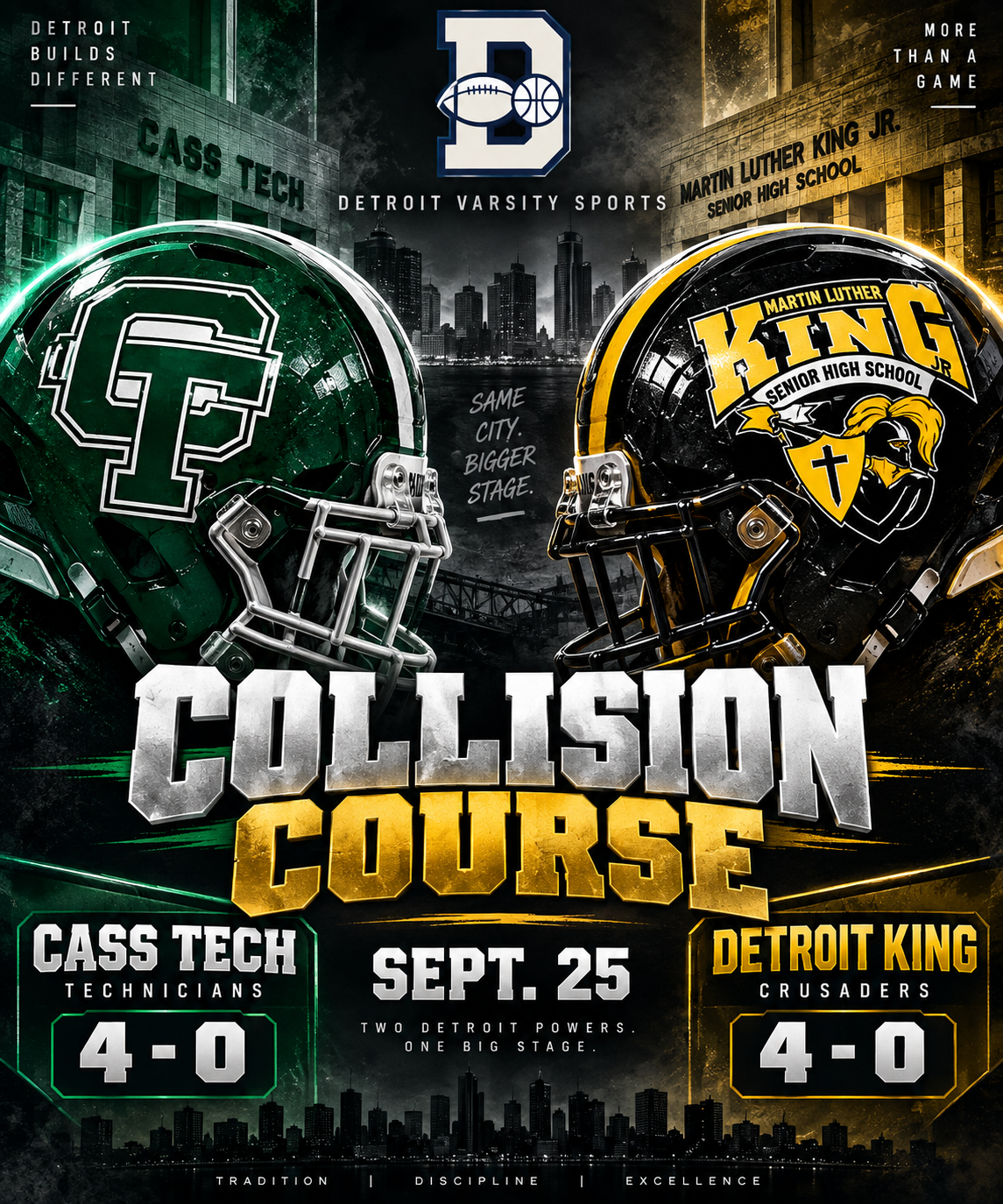 Collision Course: Cass Tech, Detroit King Roll Into Highly Anticipated Showdown Unbeaten