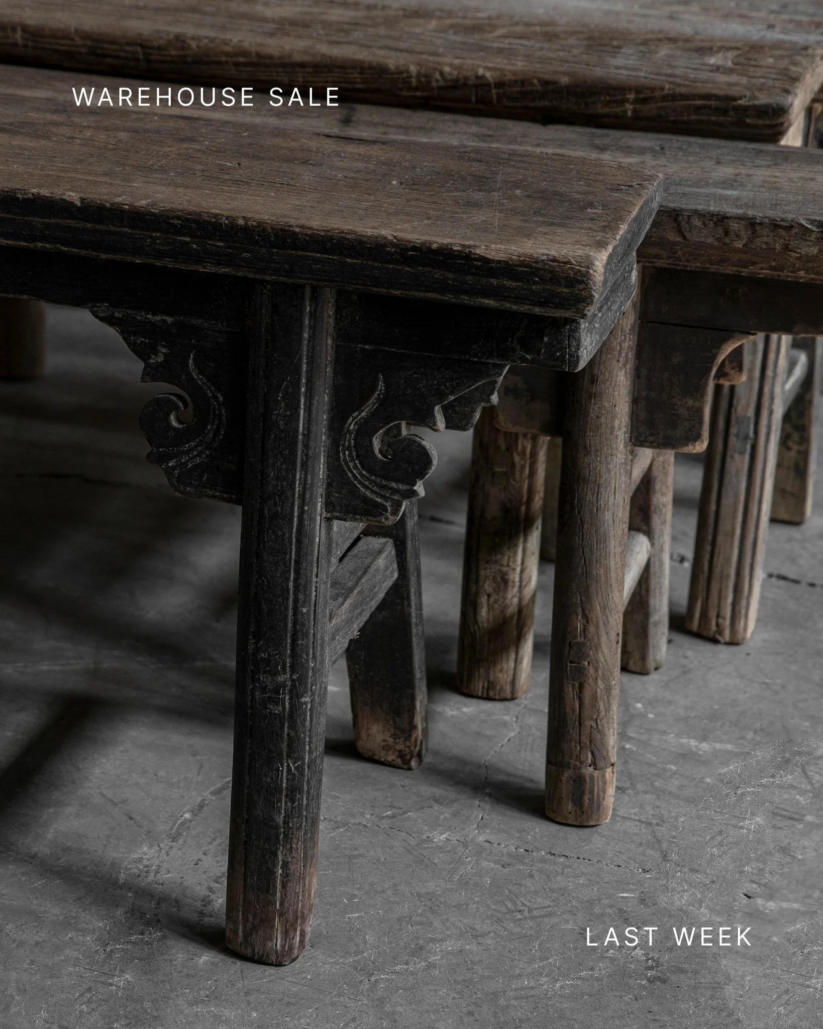 &Uacute;ltima semana
Precios finales en ultimas piezas.
S&oacute;lo en San Miguel de Allende. Hasta el 20 de abril.