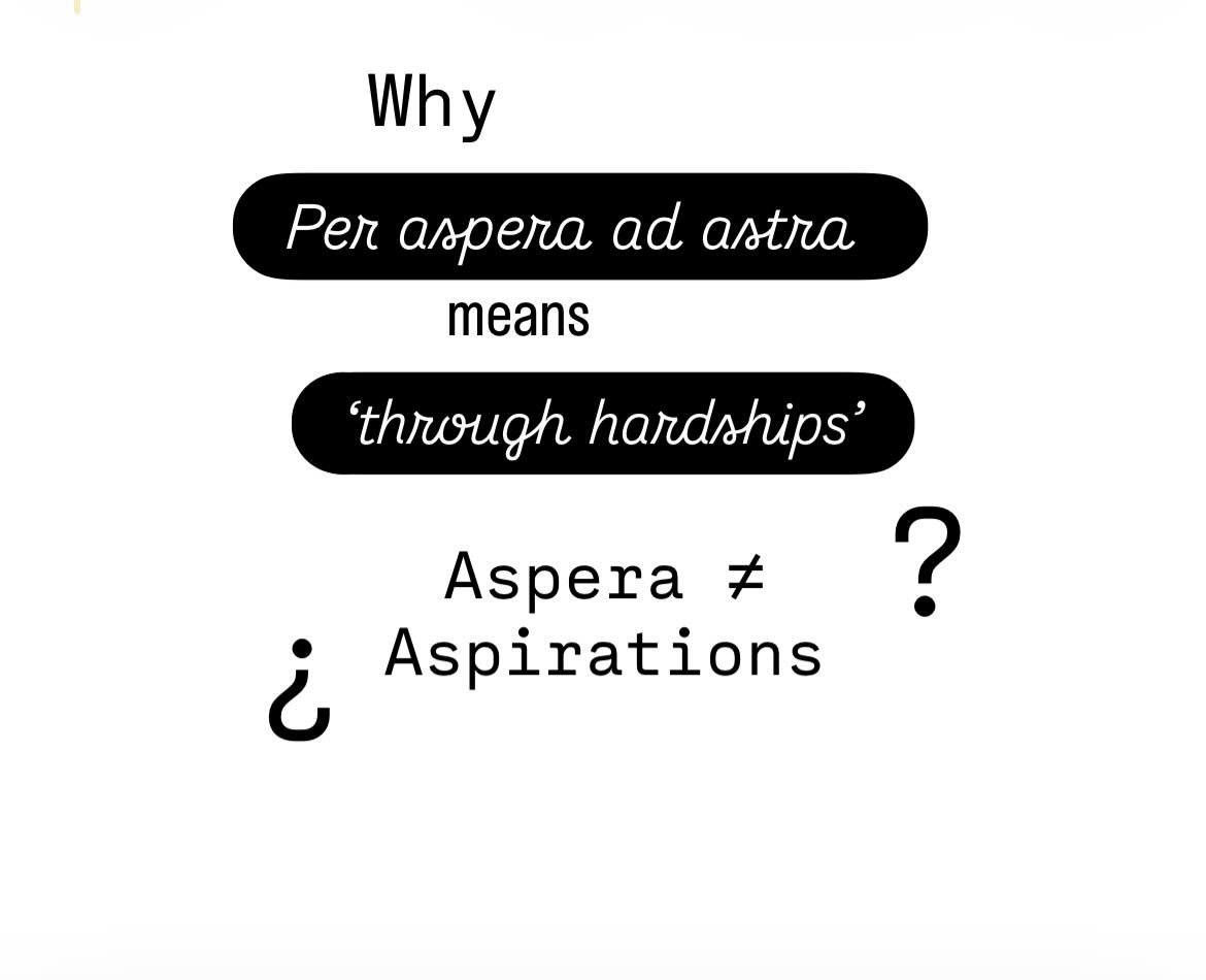 This question has been puzzling me for years! Recently, having started to learn Latin, I realized that sperō means &ldquo;I hope&rdquo;&mdash; realization that only deepened my doubts. Wouldn&rsquo;t it be logical to assume that&nbsp; &laquo;&nbsp;a&