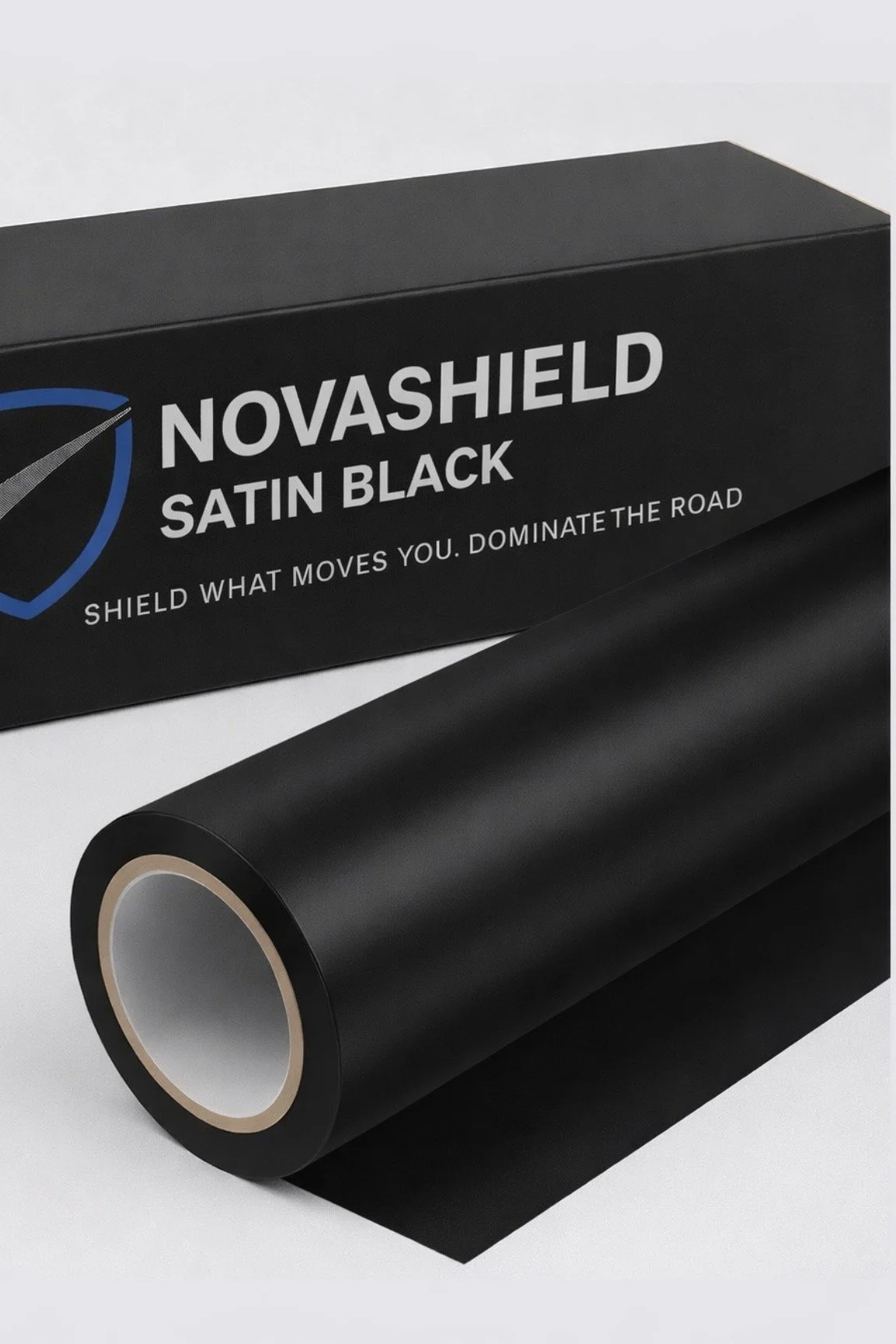 NovaShield Satin Black PPF By The Foot