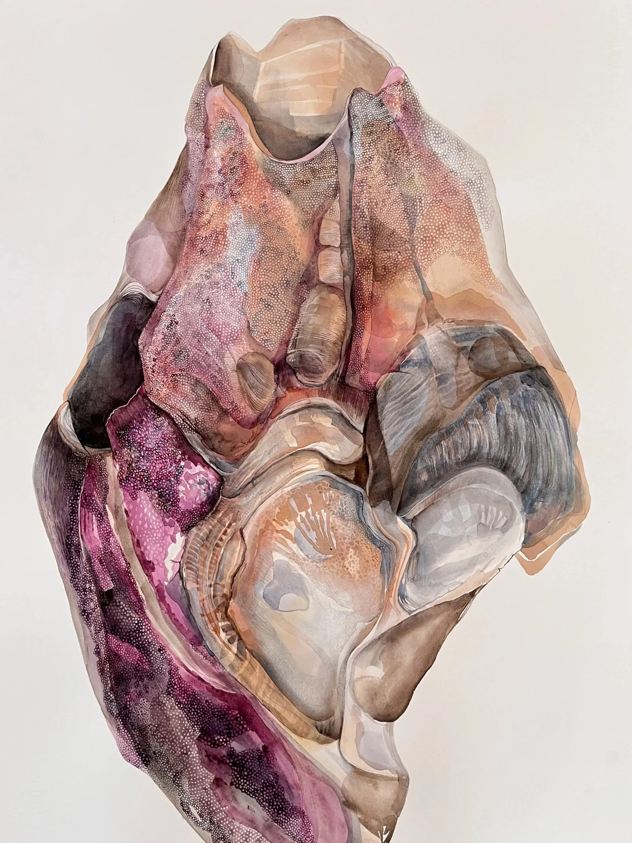Barnacle // 30" X 22"