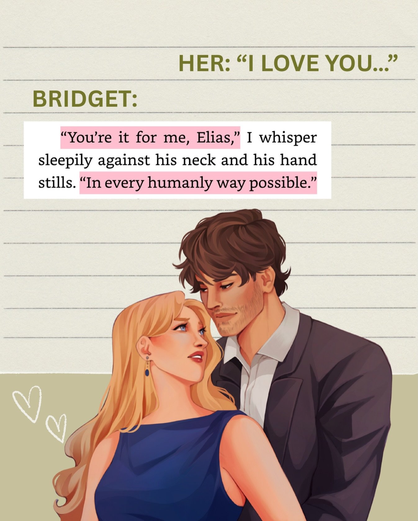 bridget aka our lover girl 🤭

🤍 engagement of convenience 
✨ friends to lovers 
🤍 sunshine x sunshine 
✨ he falls first
🤍 lover boy mmc 

trial and error est. fall 2026

🌿 indie author | romance book | romance writer | friends to lovers | fake d