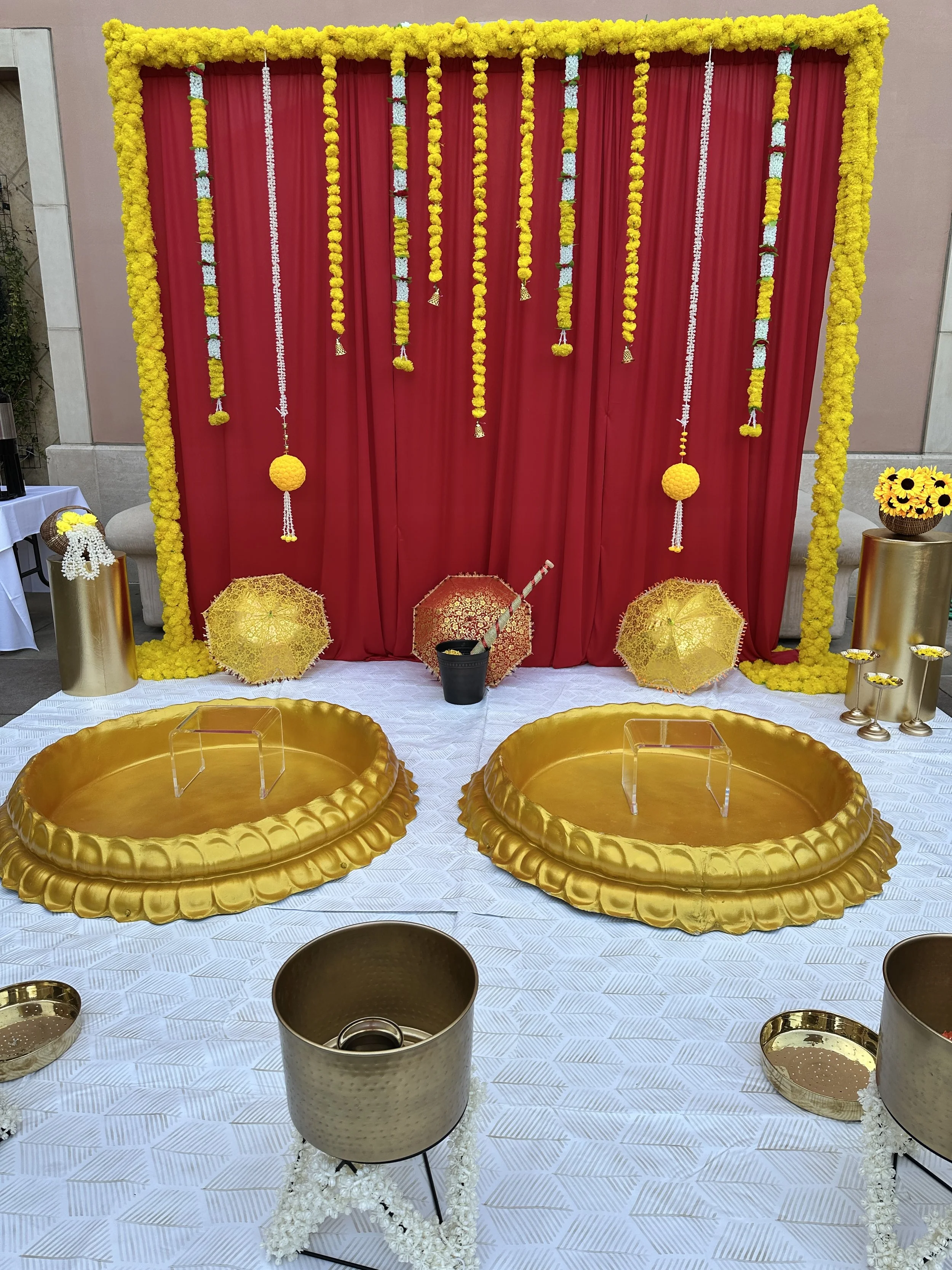 Sunlit Traditions — Indoor‑Outdoor Haldi