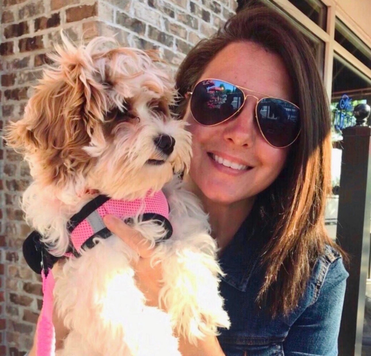Laura Murphy and her dog Oakley | spark* communications