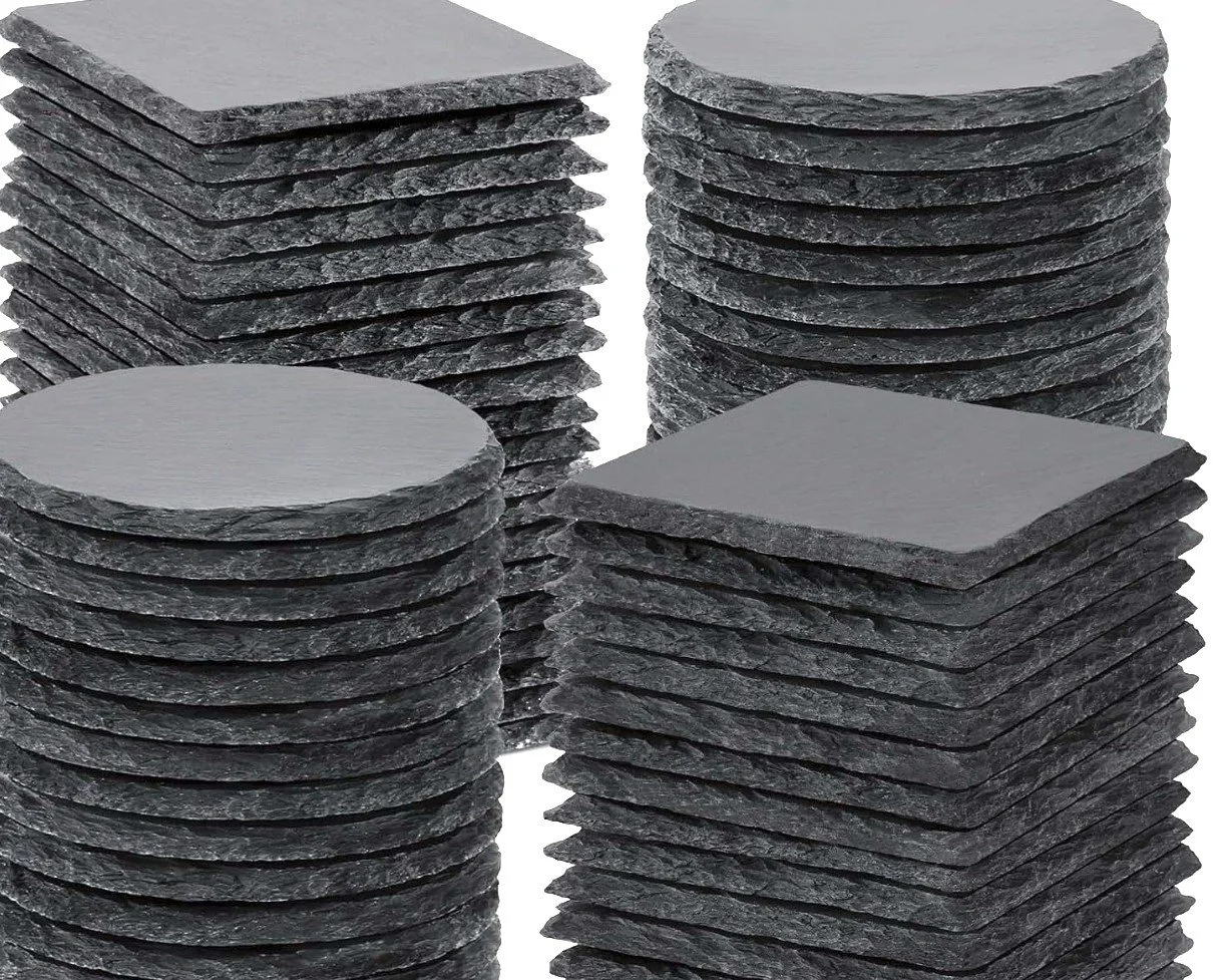 10-Pack of Slate Coasters