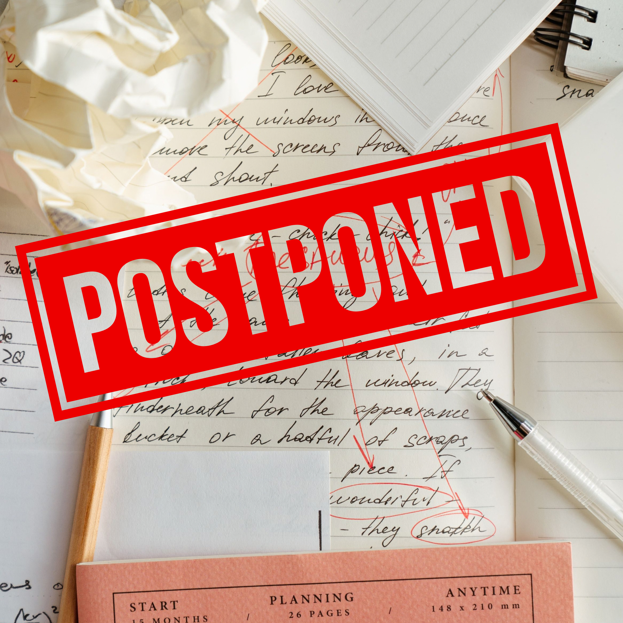StudioPages POSTPONED! THE ART OF SELF-EDITING / Jenny Bartoy