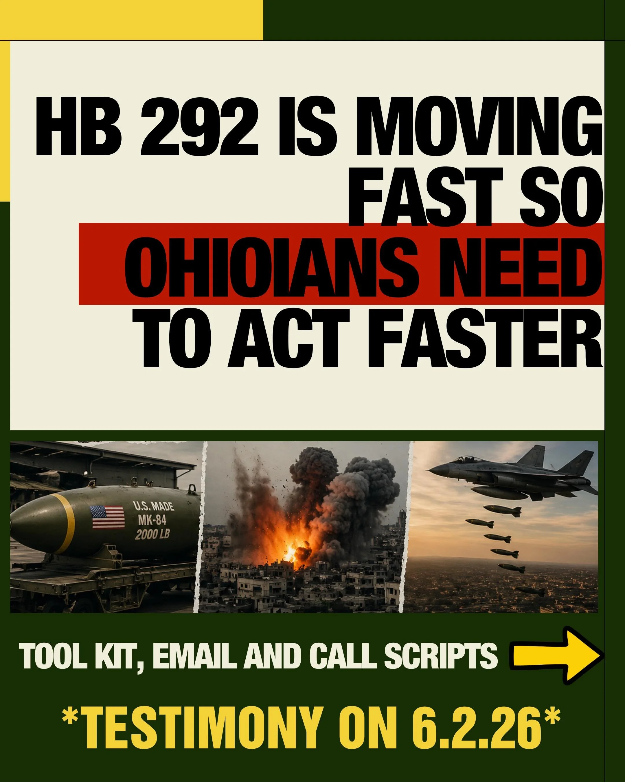 HB 292 is moving through the Ohio Senate.

Over the past few weeks, public engagement, meetings with legislators, research, and community advocacy have already resulted in significant changes to the bill. That&rsquo;s proof that speaking up makes a d