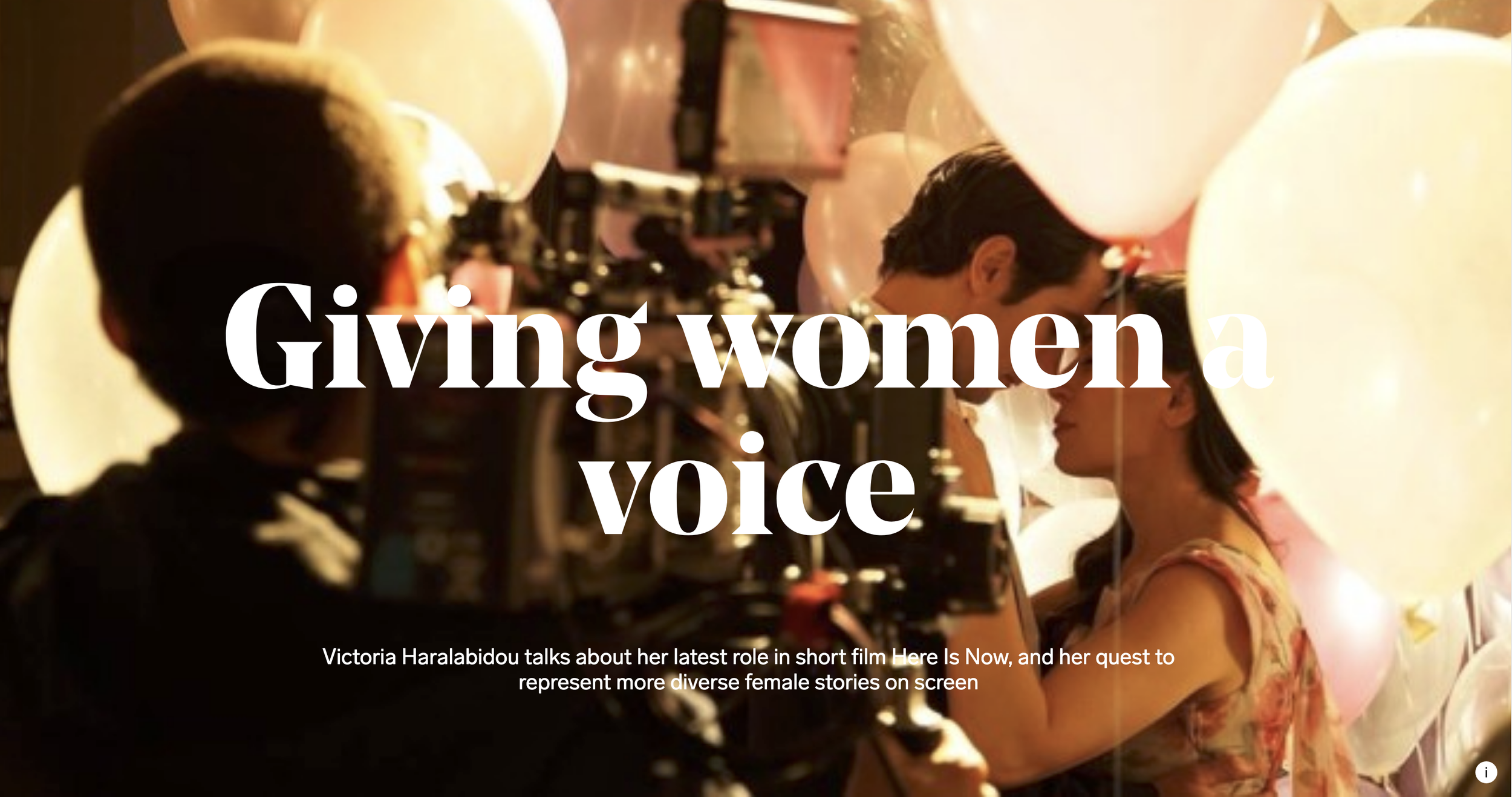 Giving Women a Voice