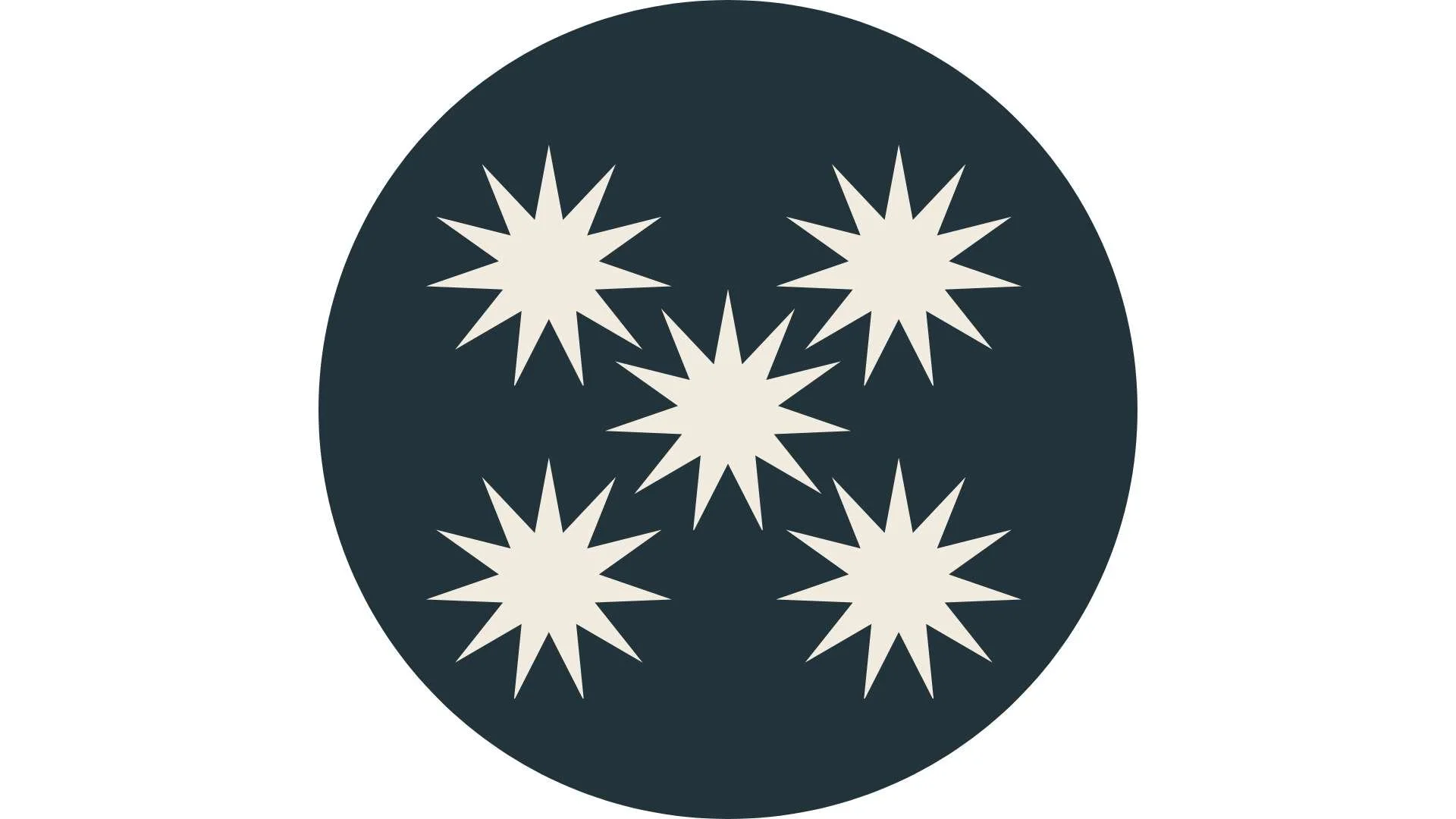 A circular graphic with a dark background and a white five stars. This icon represents the Luxury MLS real estate photography package provided by Lumora Media.