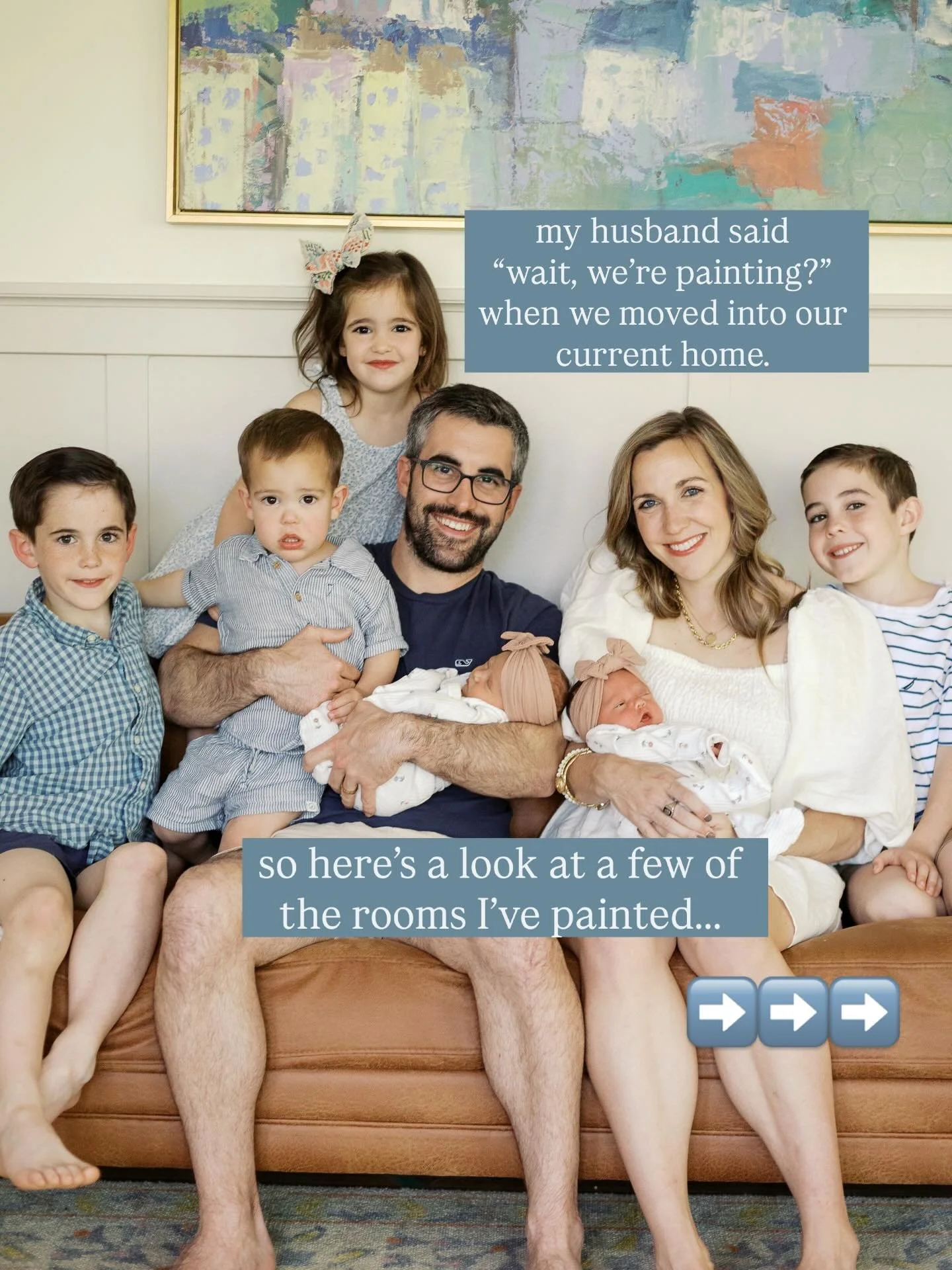 And to his question I responded, &ldquo;duh!&rdquo;

Slowly but surely have taken each room of this house and made it ours. It&rsquo;s like flipping through watching a house become a home. 

And it didn&rsquo;t happen over night. We&rsquo;re coming u