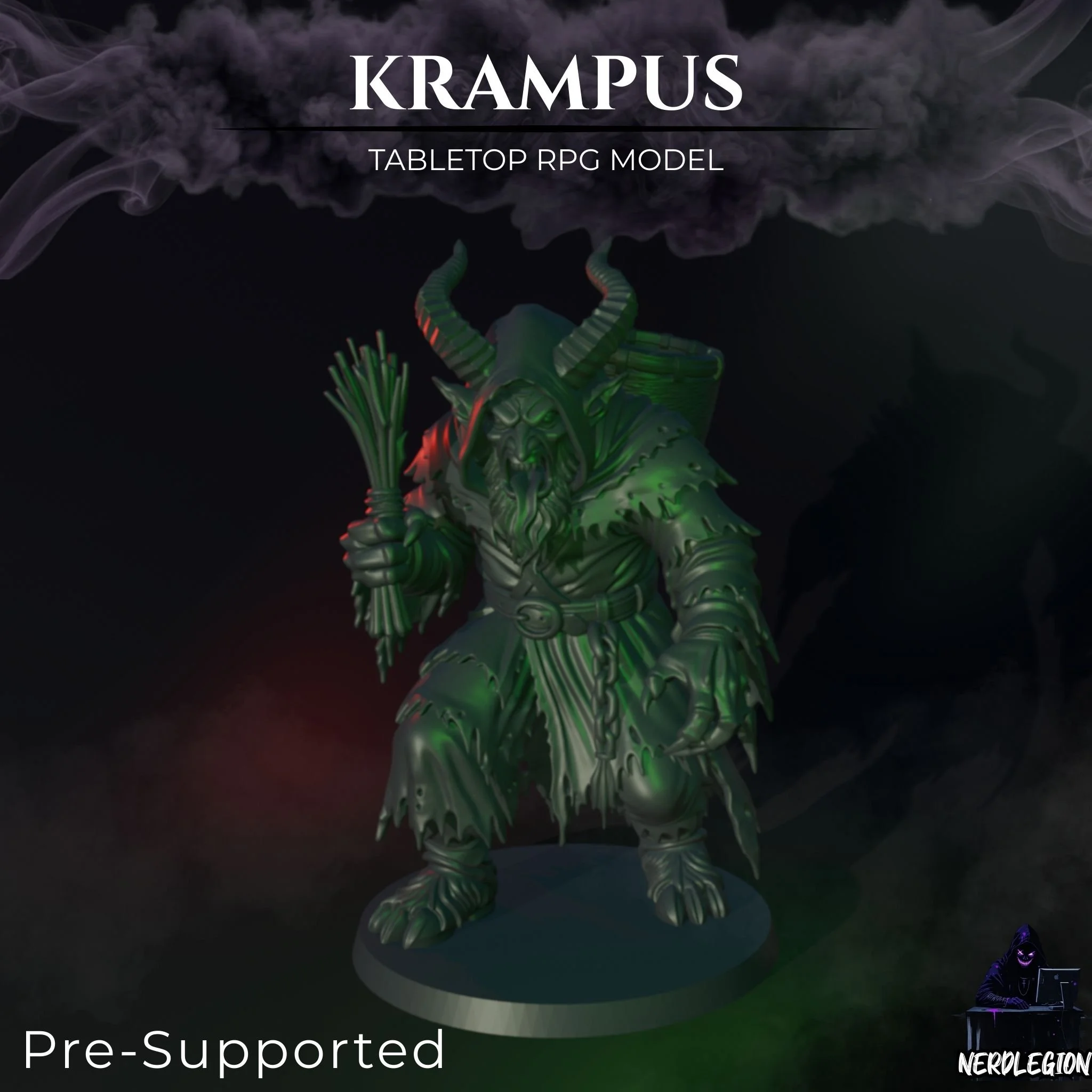 Krampus - Dungeons and Dragons STL File